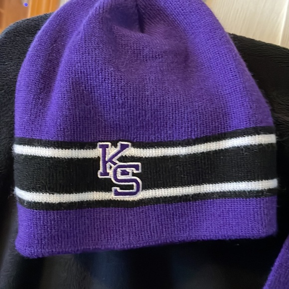 Kstate Scarf and hat set - Picture 2 of 5